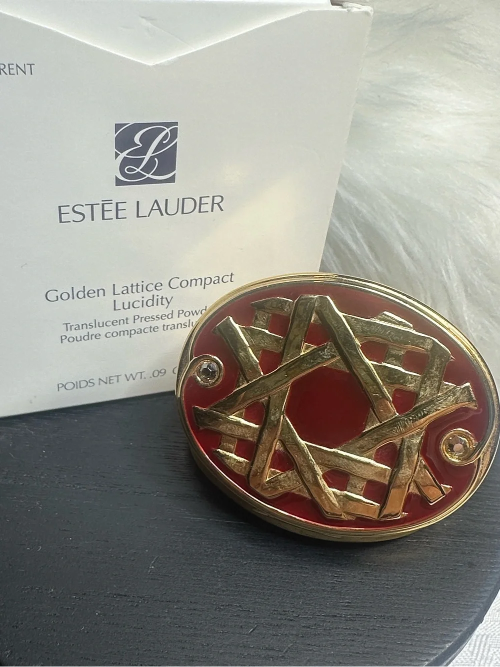 Estée Lauder pressed power compact lattice lucidity New!